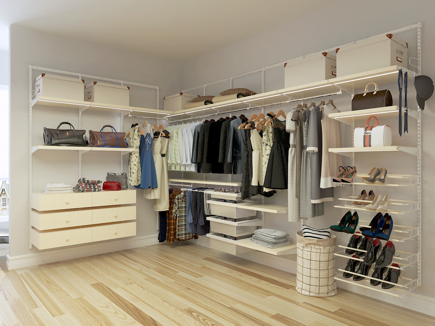 Adjustable Closet System